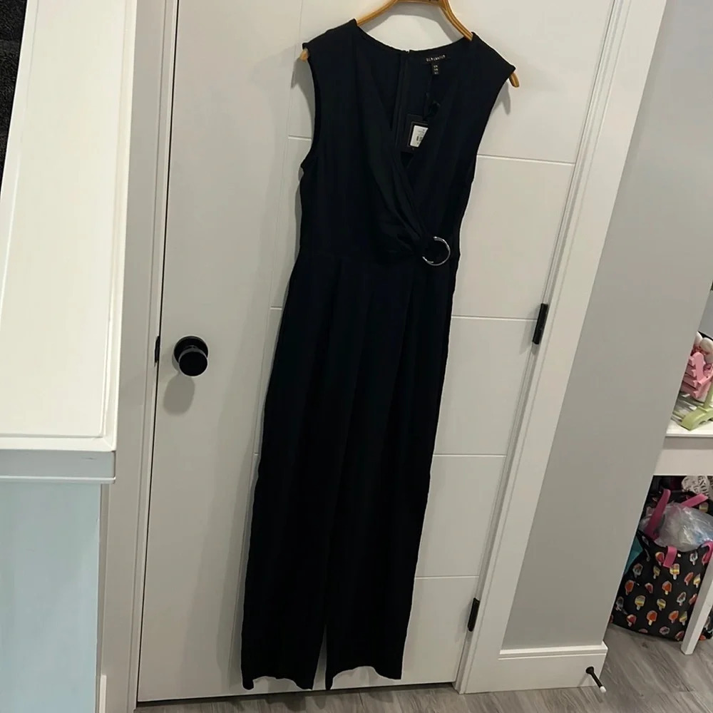 🇺🇸 Qed London  black romper NWT size small